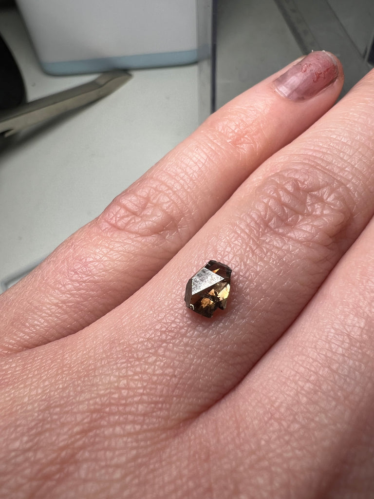 1.02ct rough cut diamond