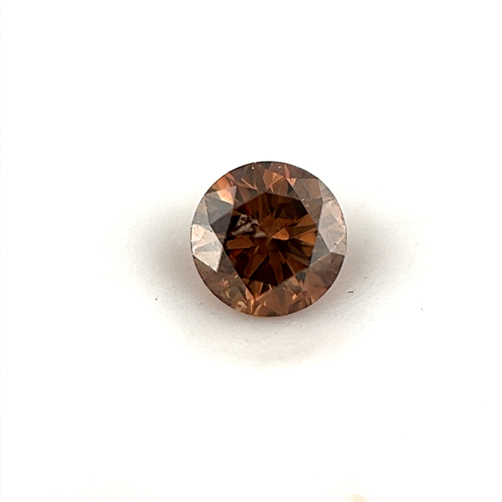 0.16ct brown round