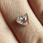 0.77ct Triangle Freeform Rose Cut