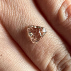 0.99ct Triangle Freeform Rose Cut