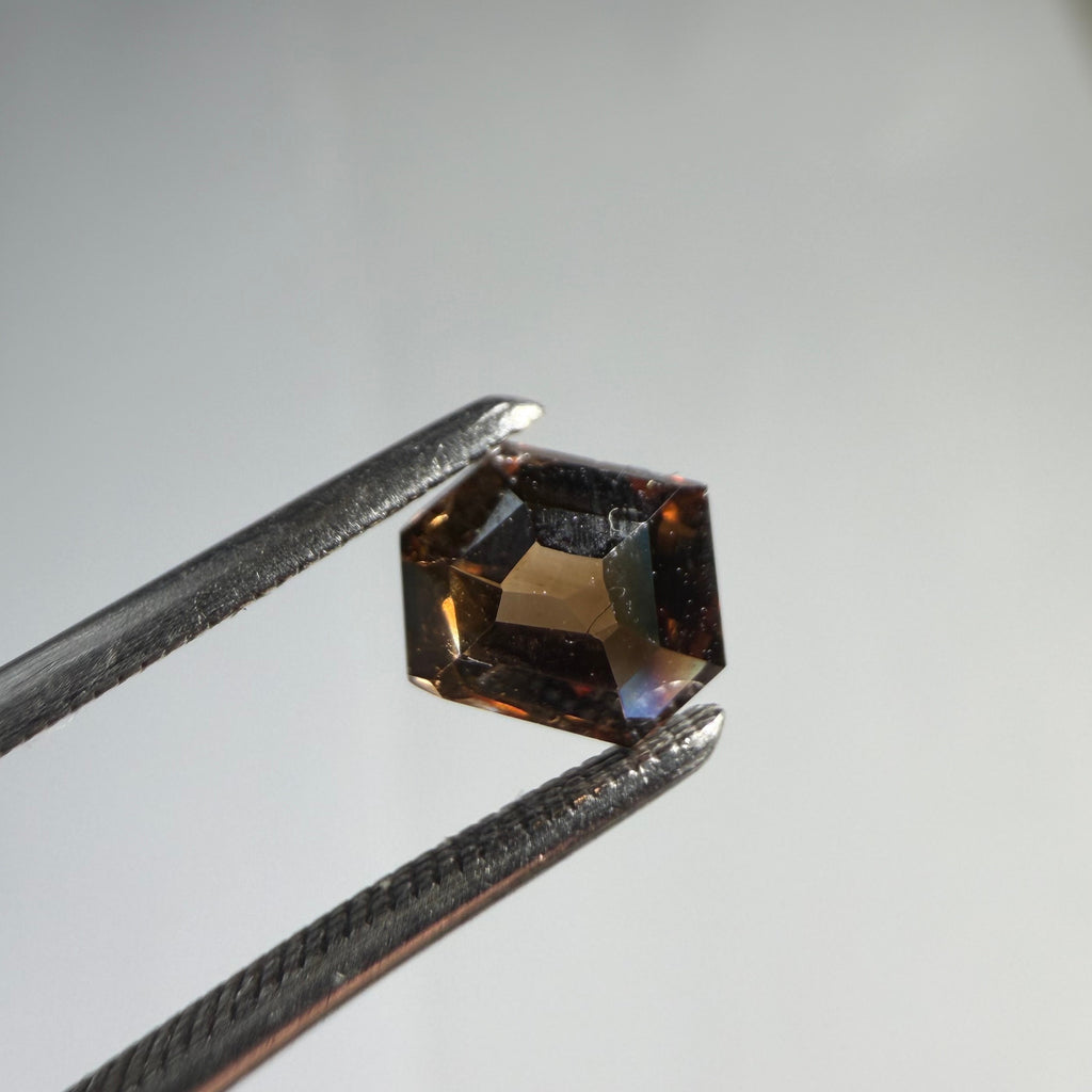 0.64ct Freeform Step Cut Hex