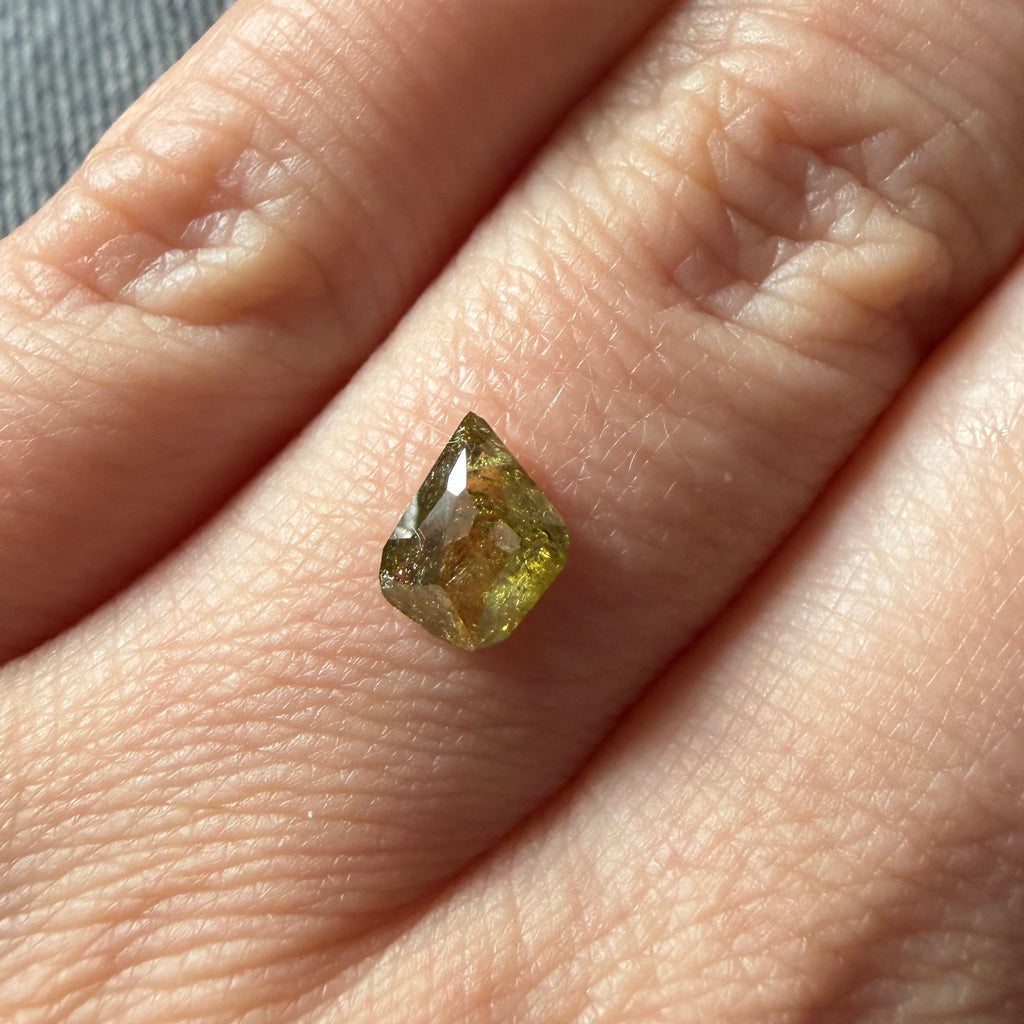 0.95ct Freeform Rose cut