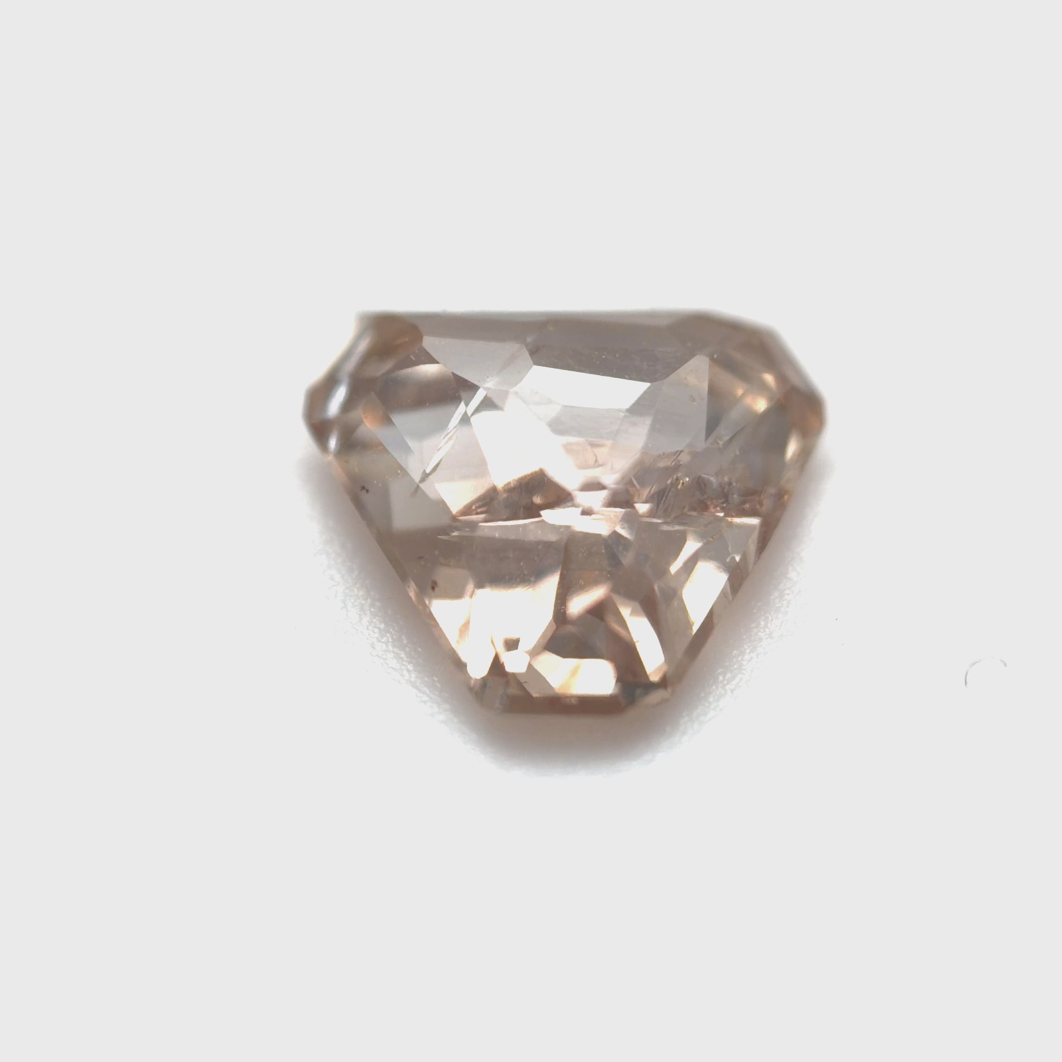 0.99ct Triangle Freeform Rose Cut