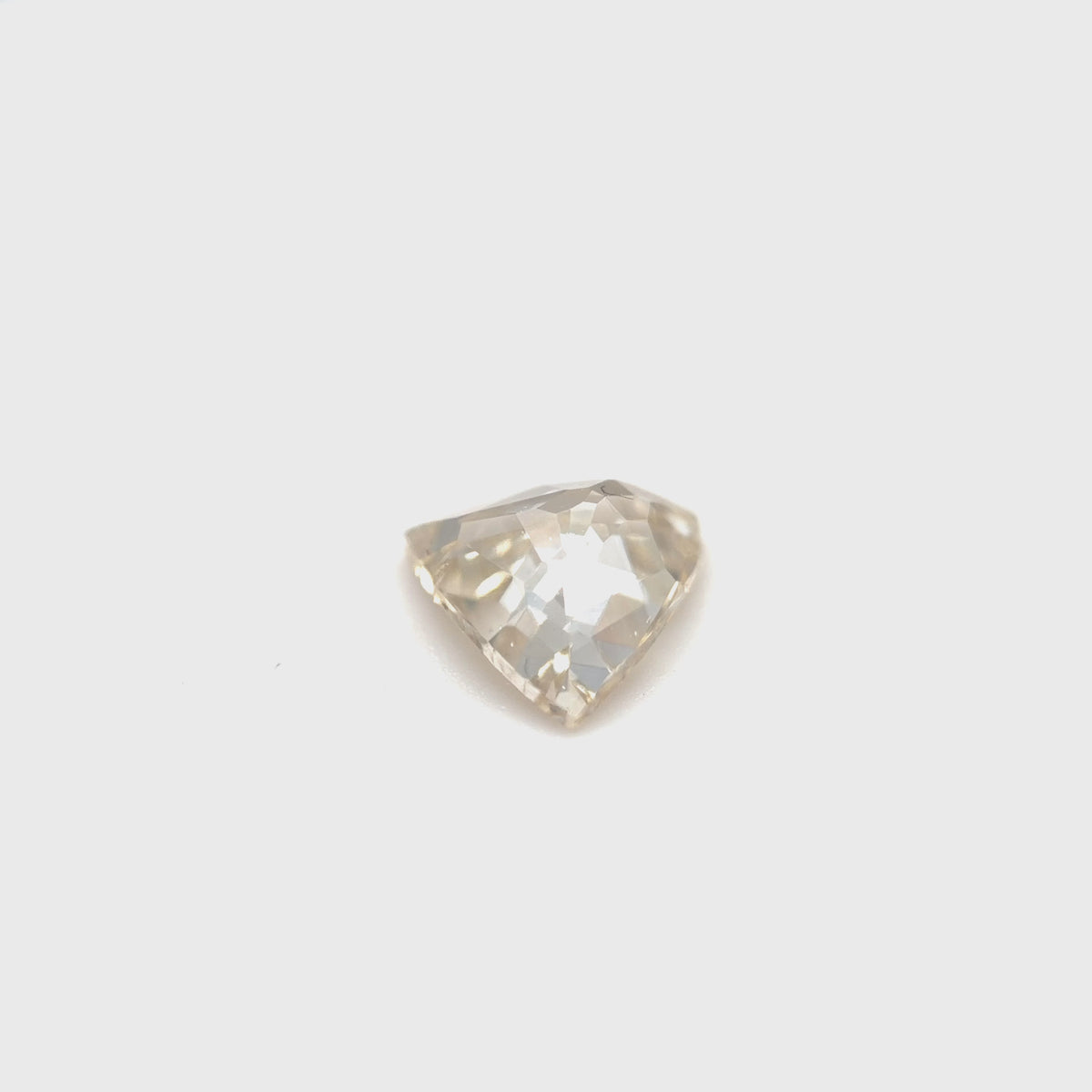 0.77ct Triangle Freeform Rose Cut