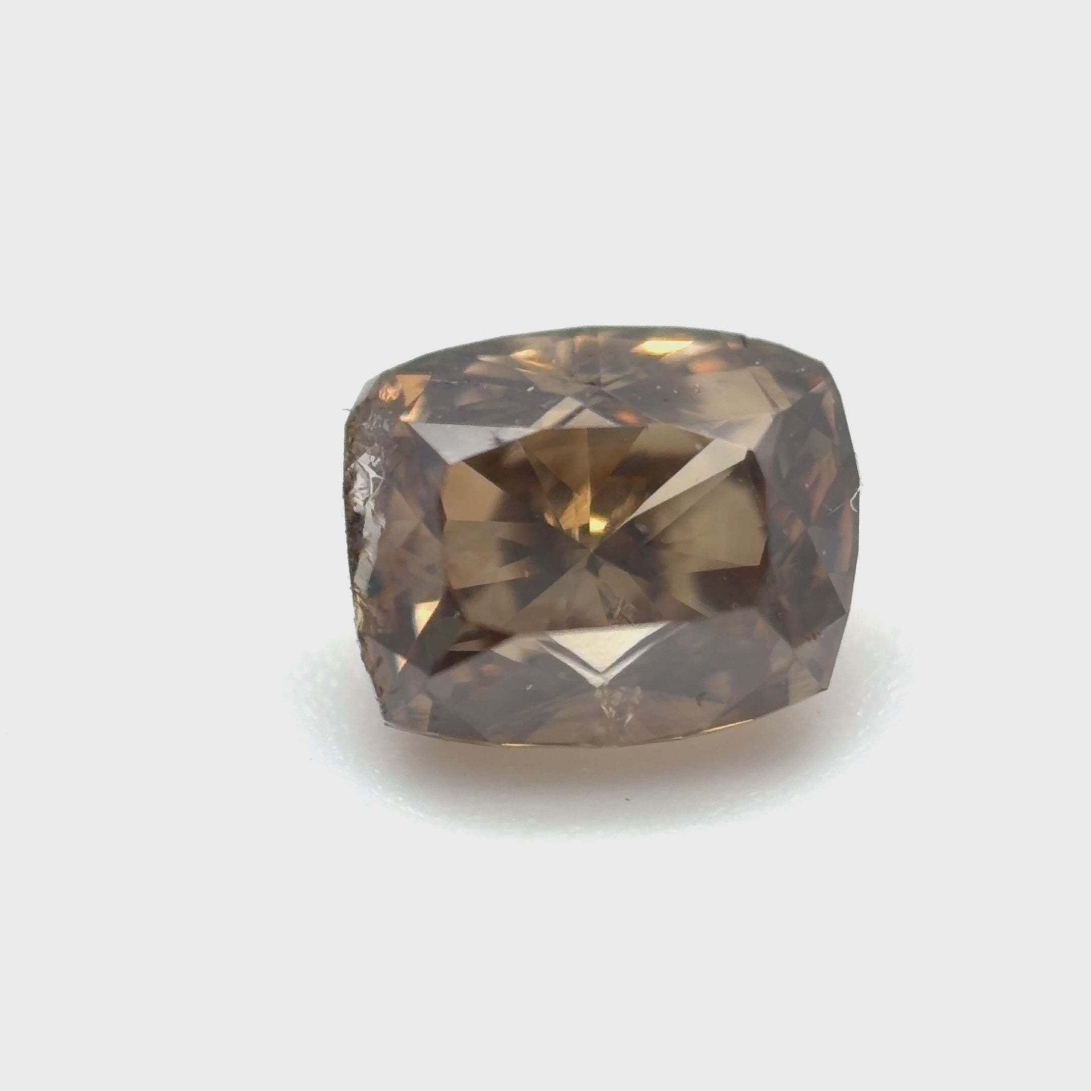 0.61ct Cushion