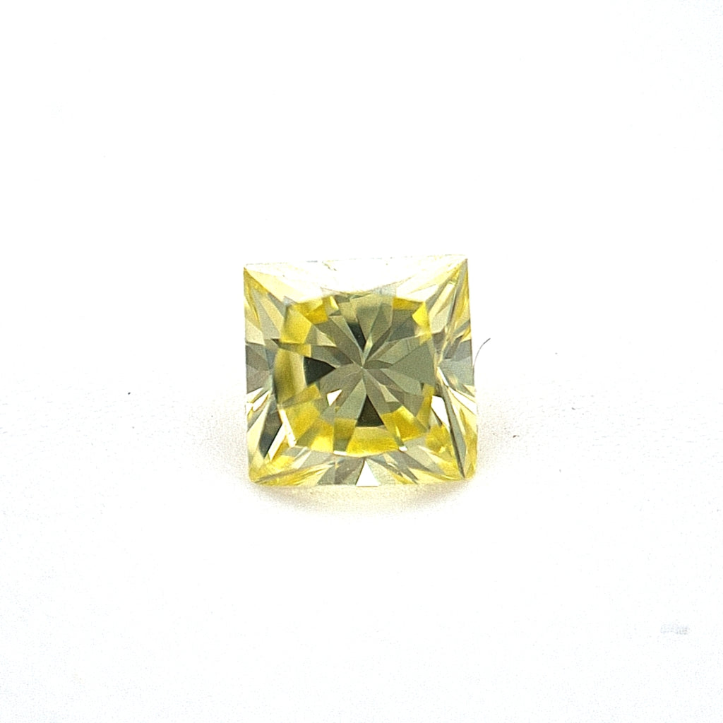 IGI Princess Cut 0.31ct - Fancy Intense Yellow IF