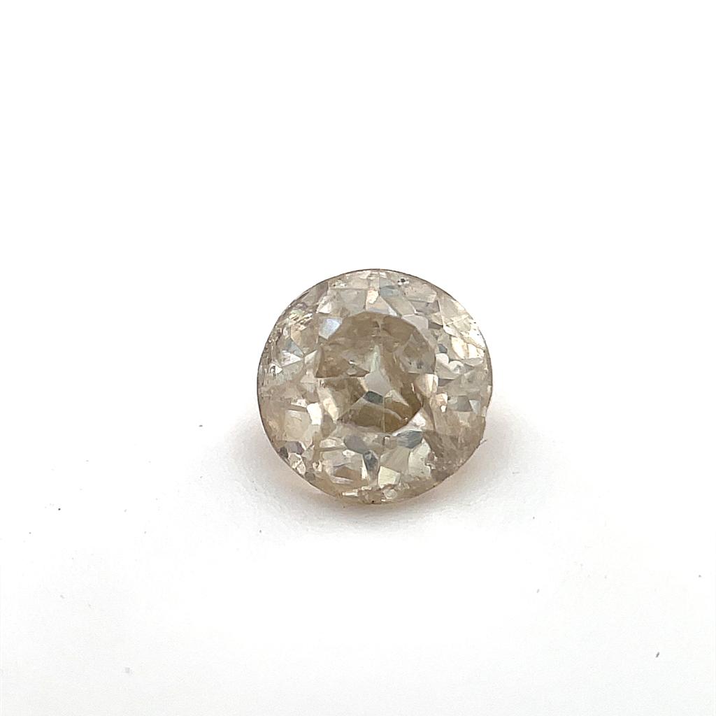 Old Cut 0.93ct Salt and Pepper