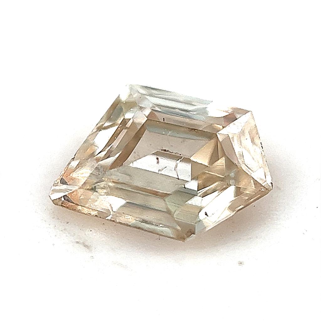 0.51ct Freeform shield shape